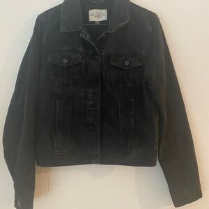Classic Black Denim Jacket